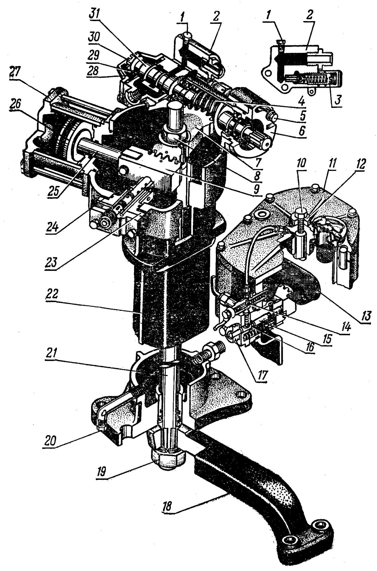 Рулевая колонка трактора МТЗ 80