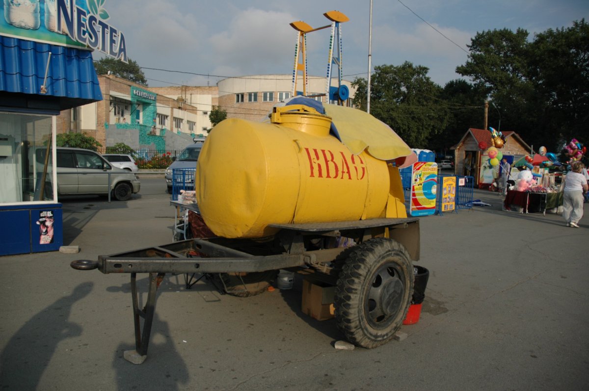 Квас желтая бочка