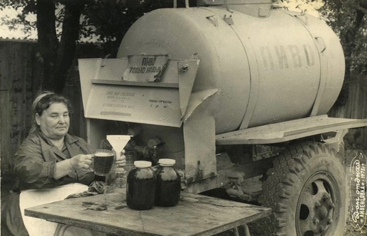 Разливной квас в СССР