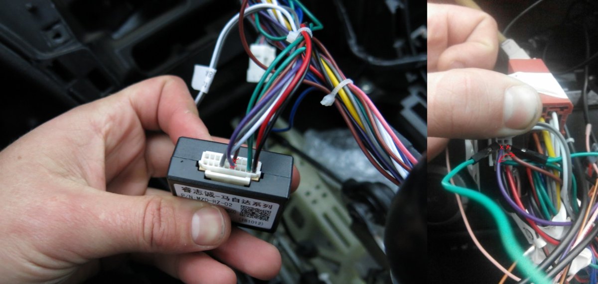 Mazda 6 GH магнитола 2 din