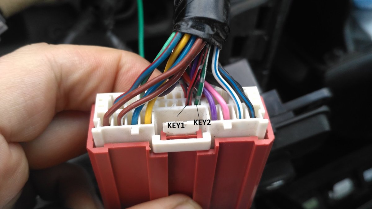 Разъем магнитолы Mazda 6 GH