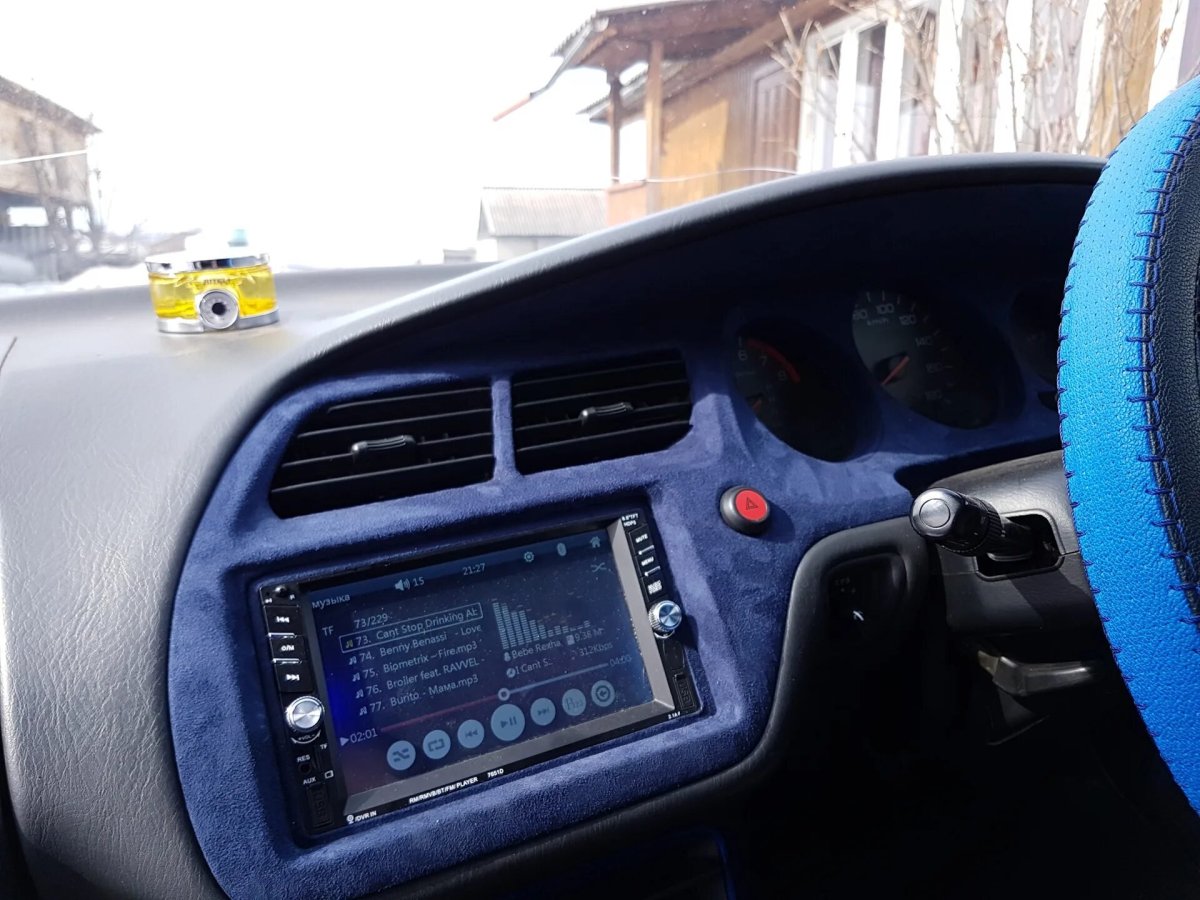 Хонда Торнео салон алькантара