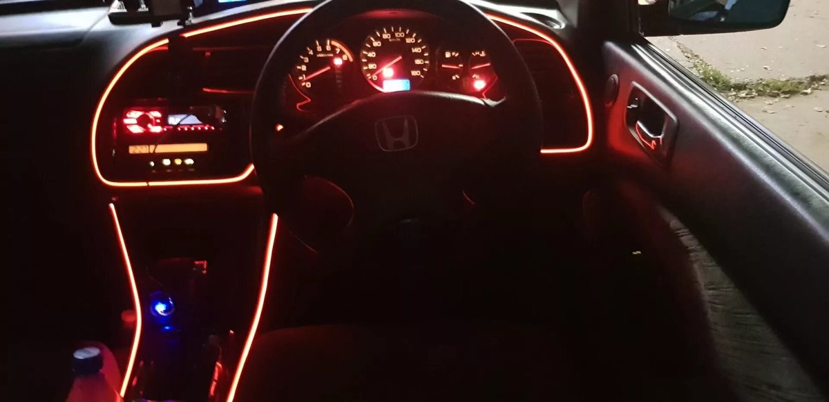 Лента в салоне Honda Torneo