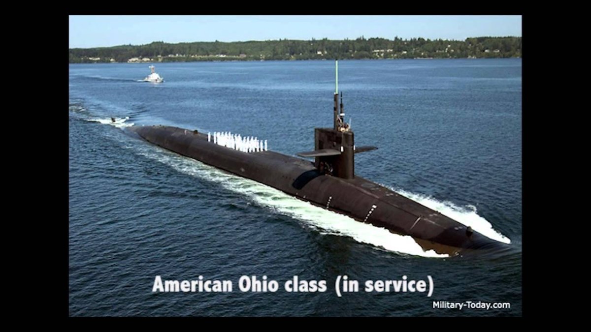 Подводная лодка класса Огайо
