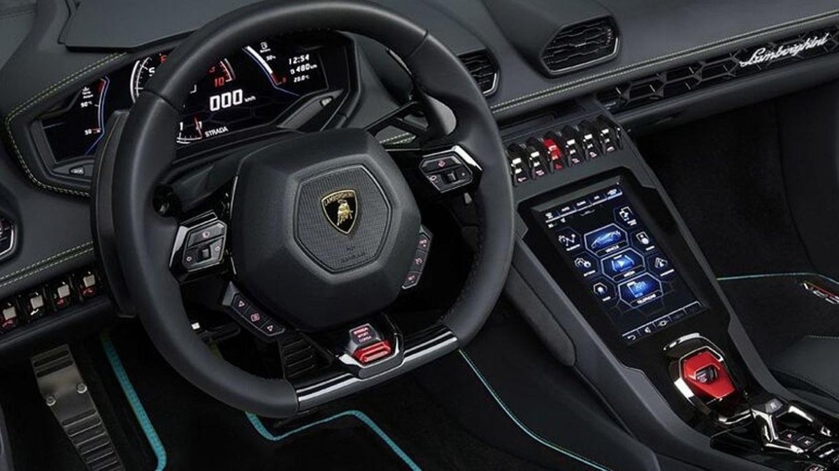 Lamborghini Huracan 2022 салон