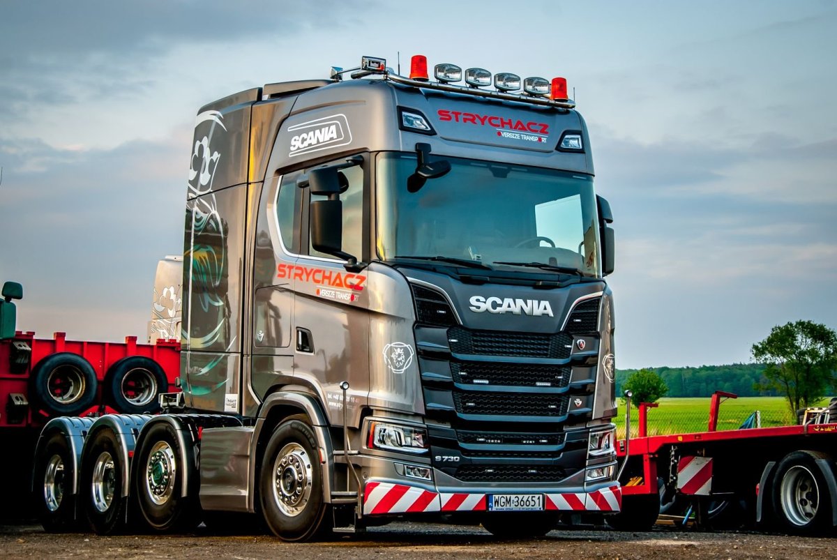 Скания тягач s730