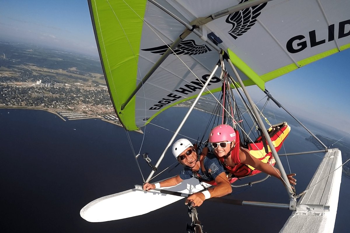 Пара дельтаплан