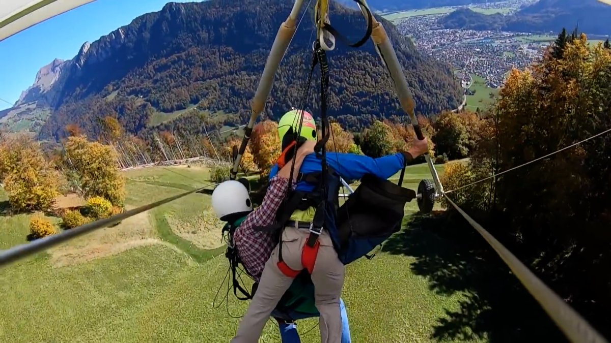 Дельтаплан зубной замок