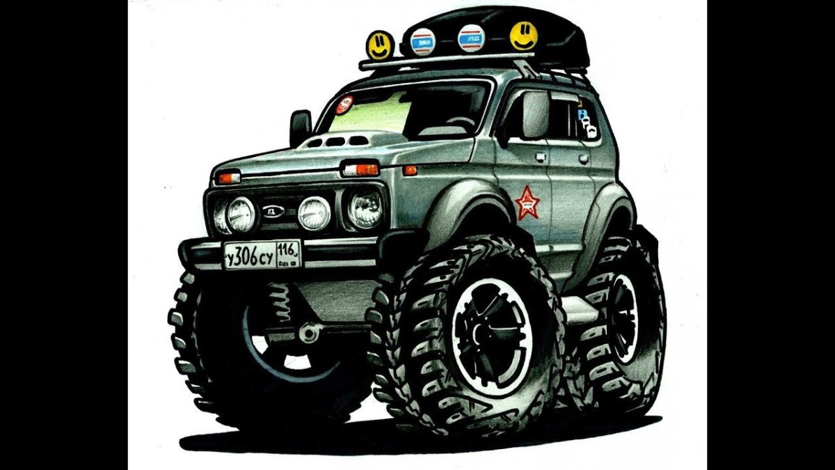 Нива 4х4 джип