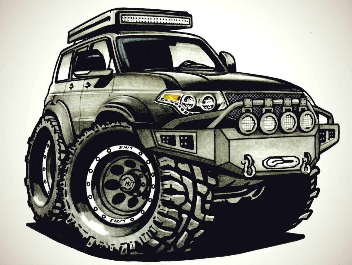 УАЗ оффроуд 4х4