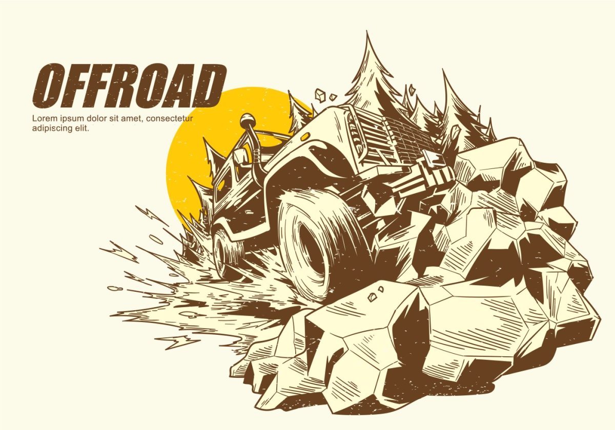 Off Road вектор