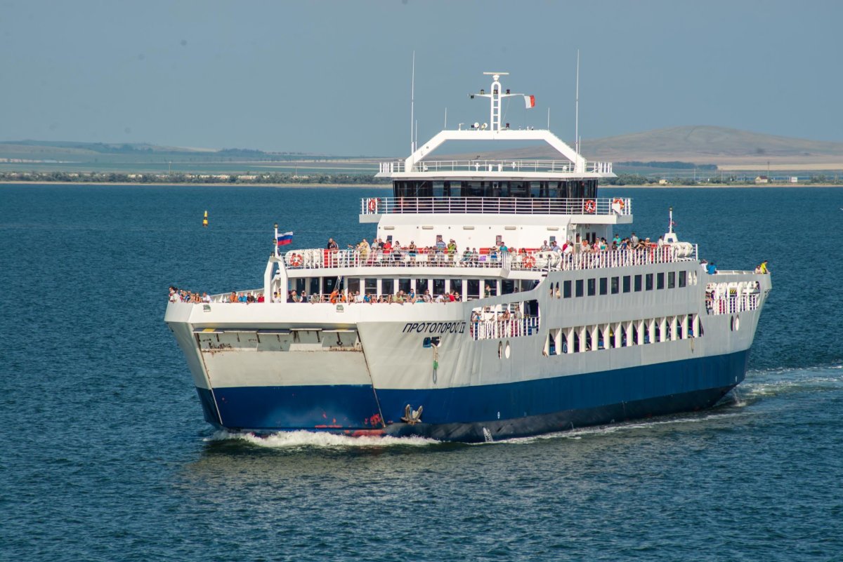 Переправа в Крым на пароме