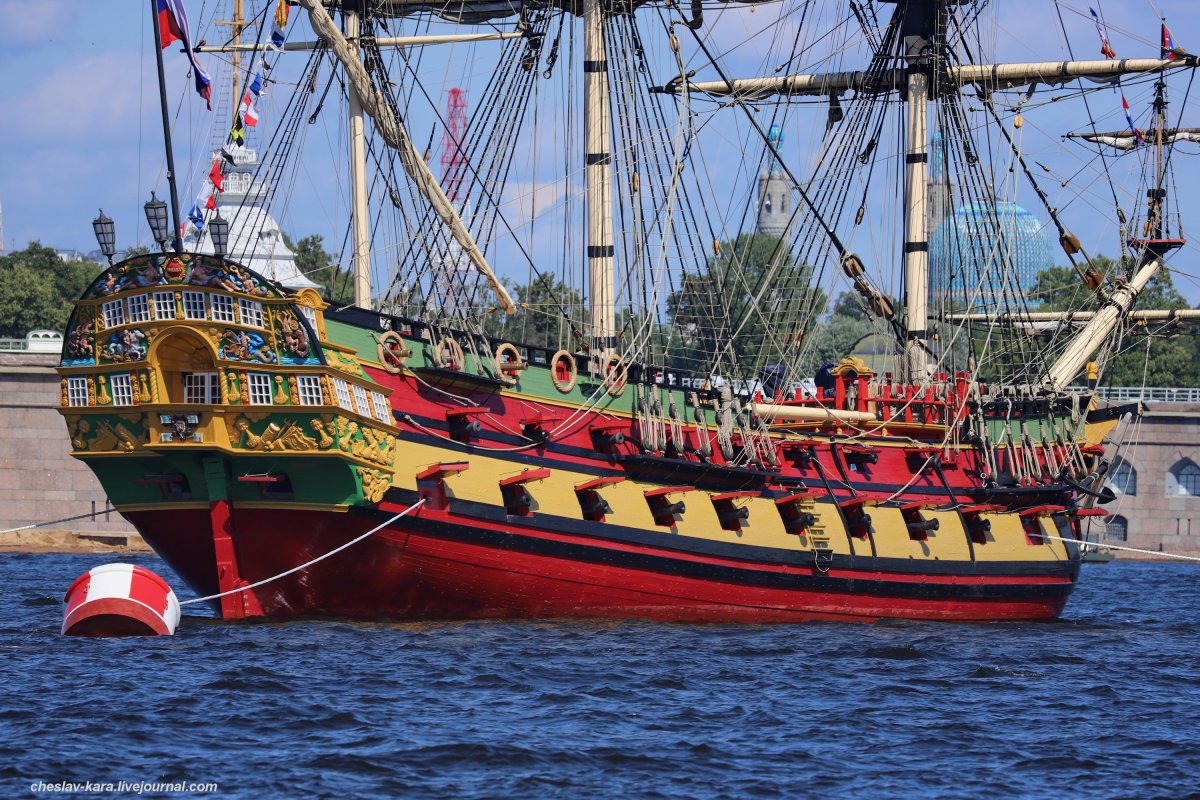 Линкор Полтава 1712