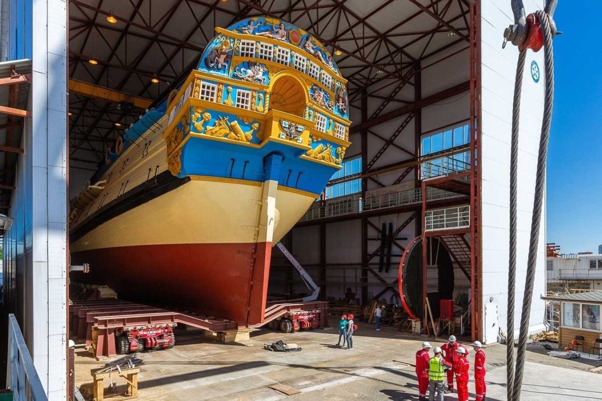 Верфь исторического судостроения Полтава