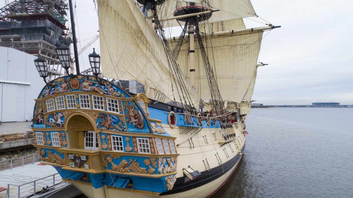 Линкор Полтава Петра 1