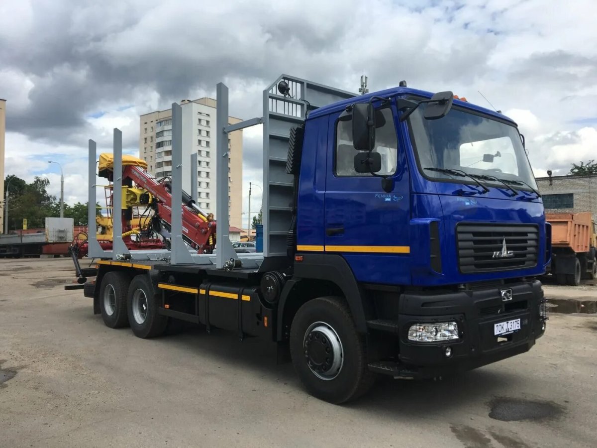 Сортиментовоз МАЗ 631228