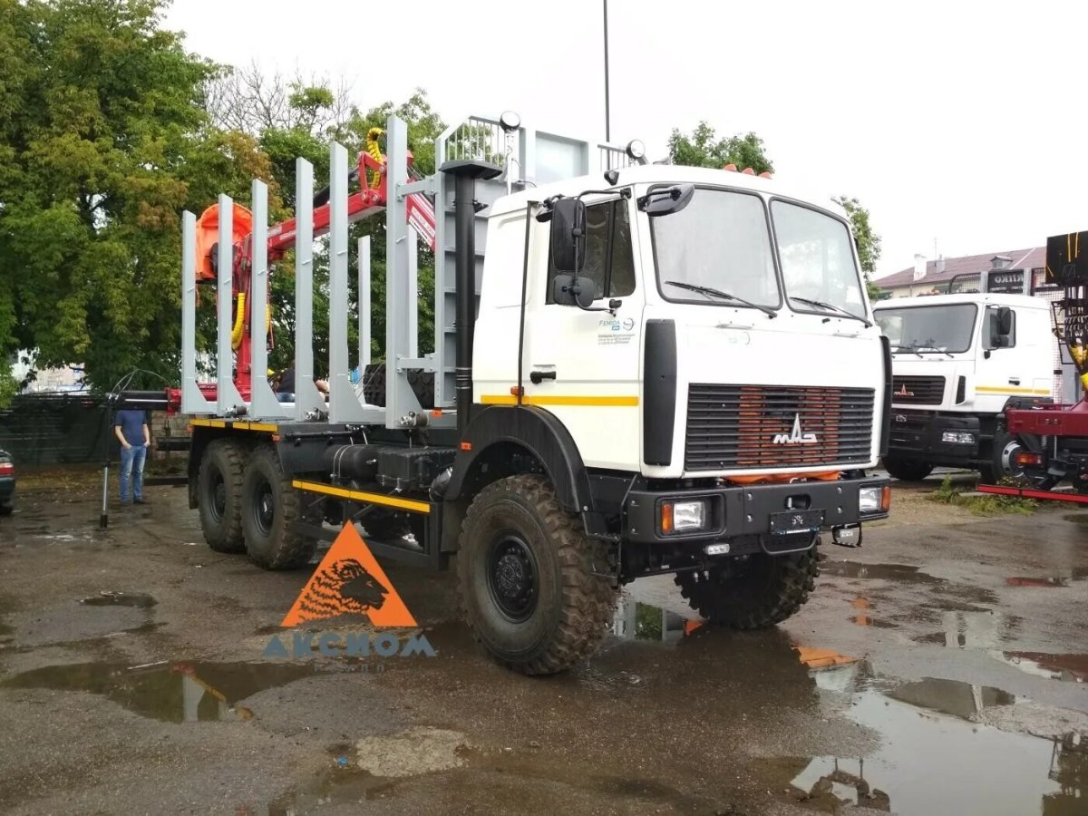 МАЗ 6317 лесовоз