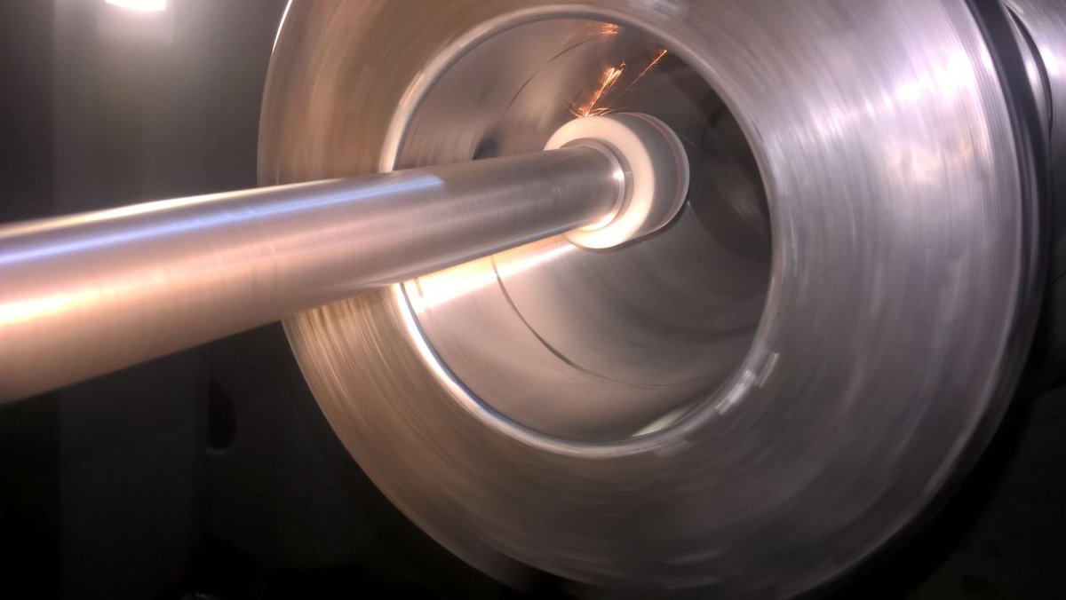 Раскатка гильз гидроцилиндров