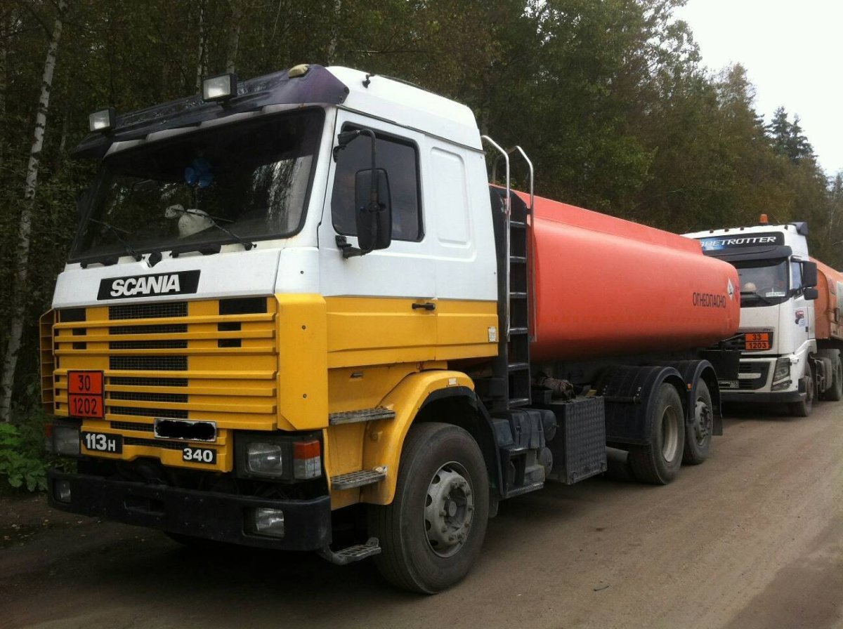 Скания бензовоз