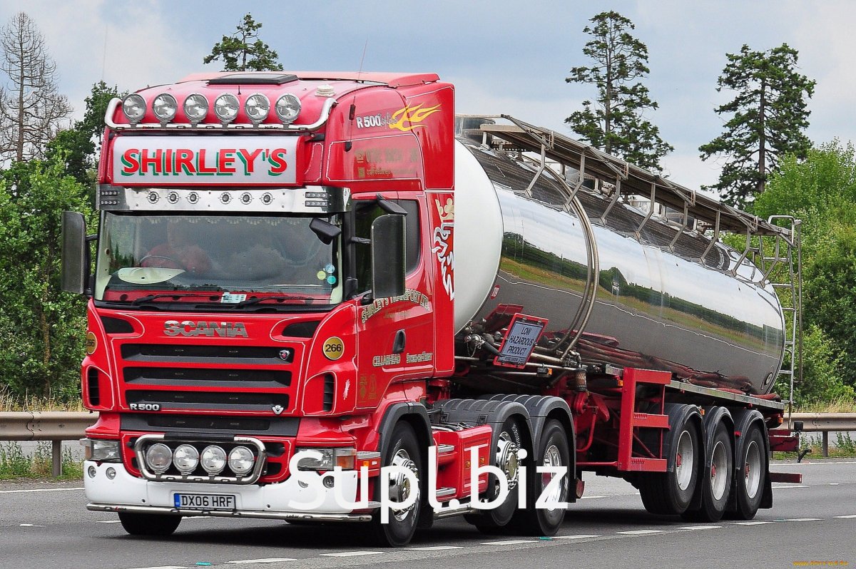 Скания тягач с цистерной