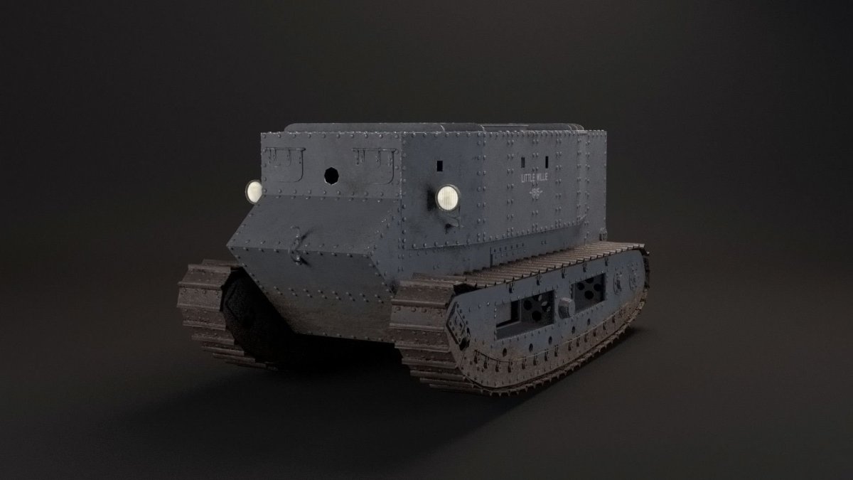 Танк маленький Вилли