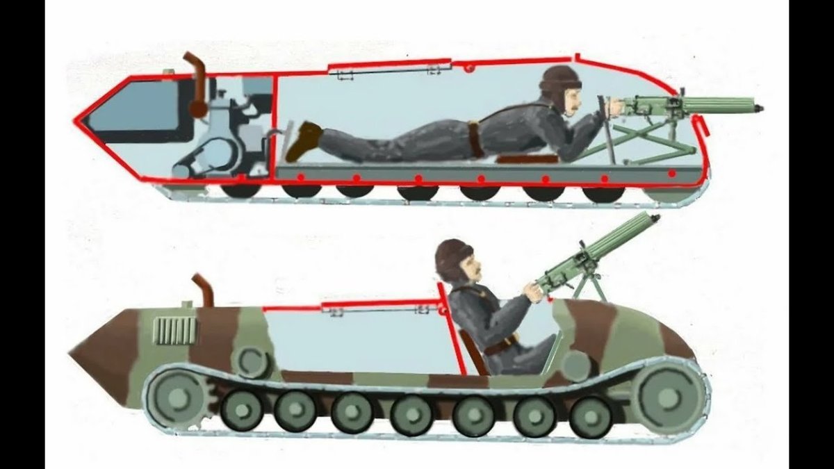 Танк Дыренкова лилипут