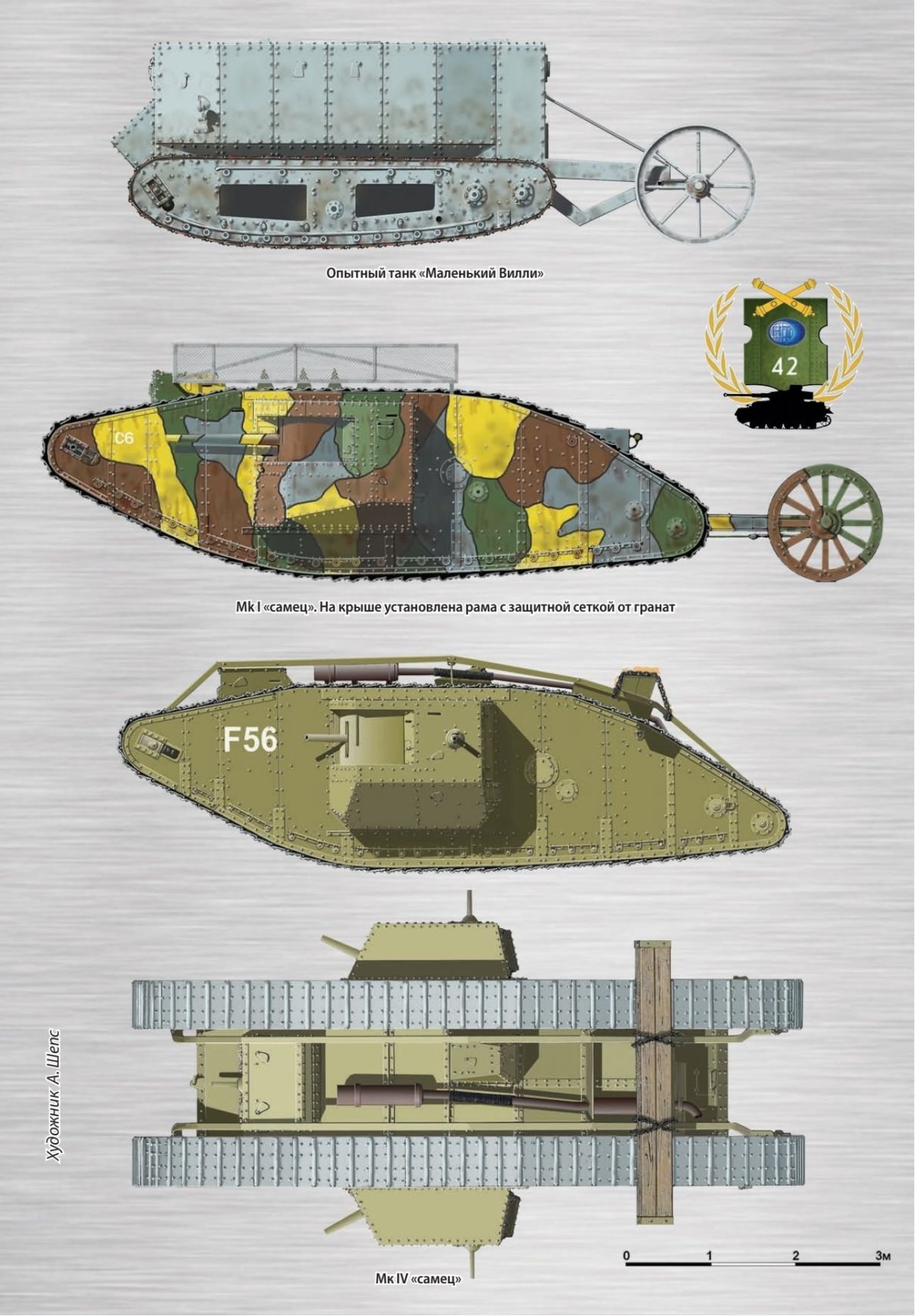 Танк Вилли 1 мировая война