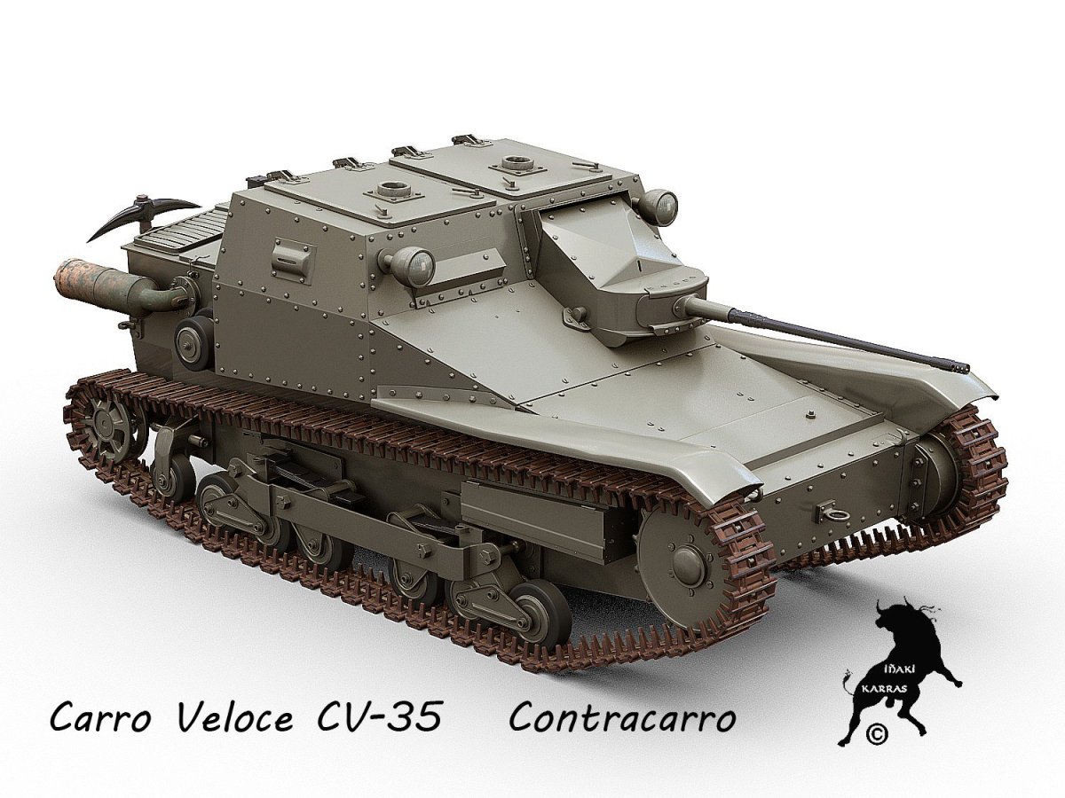Танкетка Ансальдо CV-33
