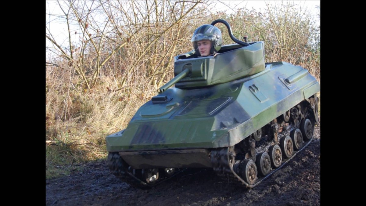 Мини танк одноместный