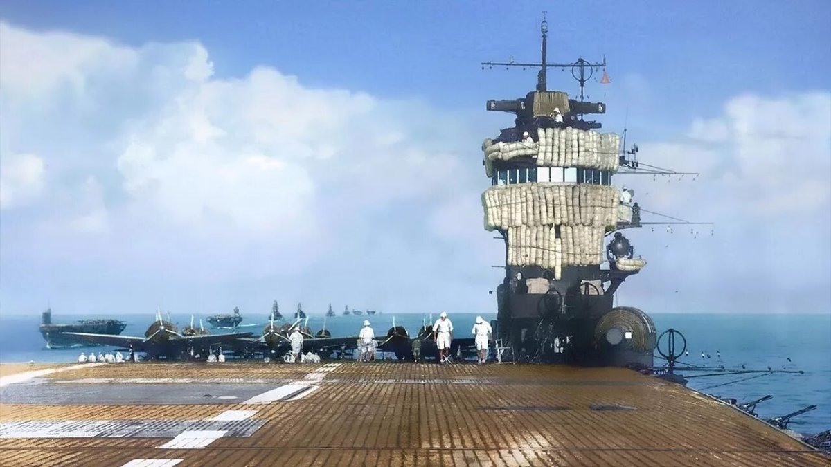 Авианосец Акаги вторая мировая