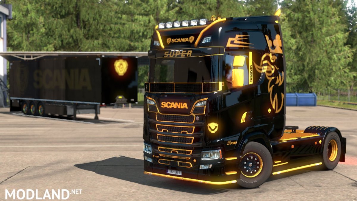 ETS 2 Скания
