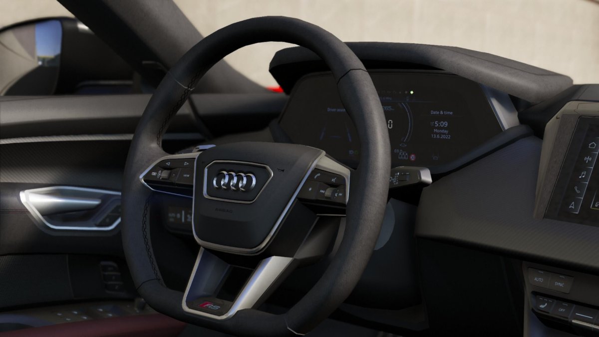 Audi e-tron 2021 зад