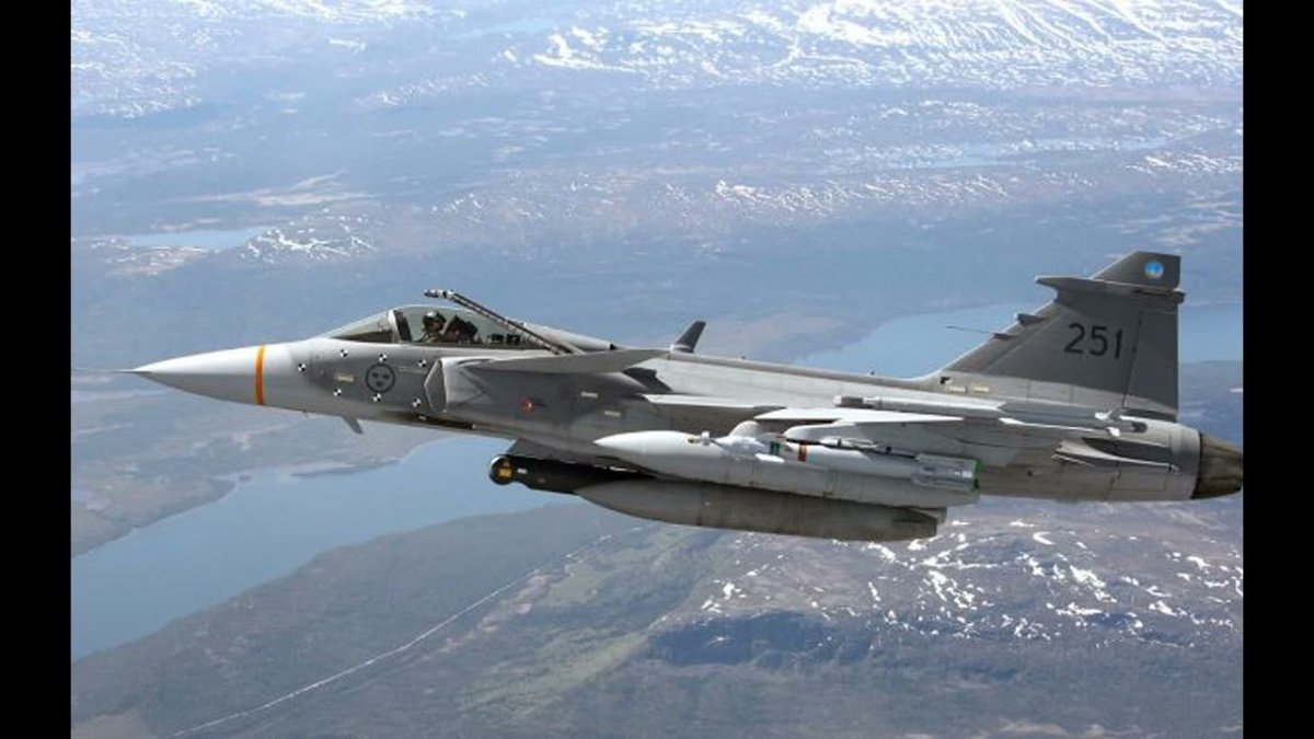 Самолёт Saab Jas 39 Gripen