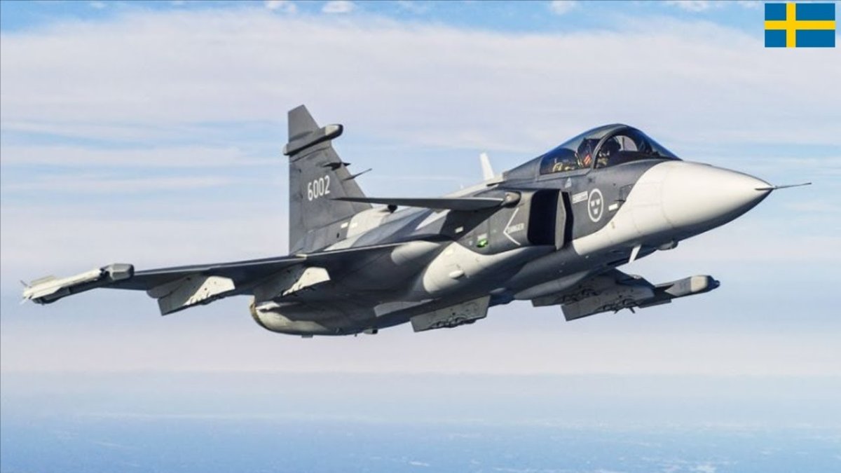 Jas Gripen 39e Saab самолет