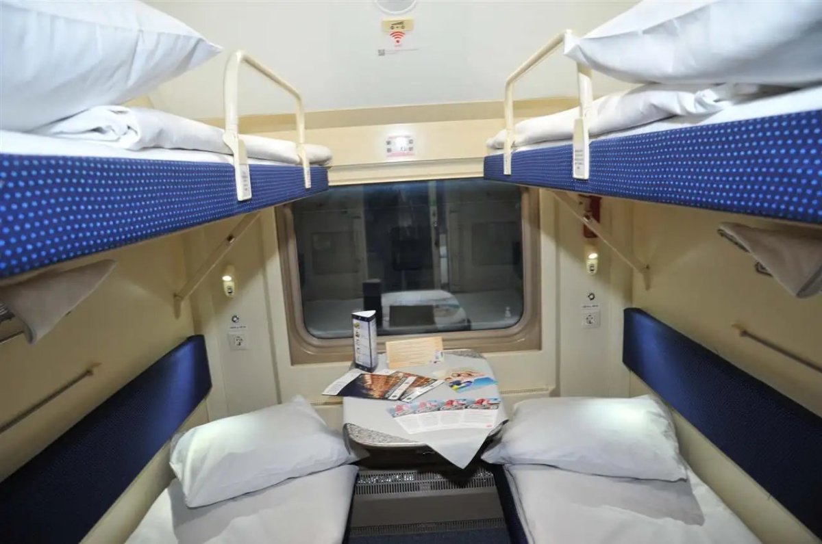 Вагон купе в Северной Пальмире