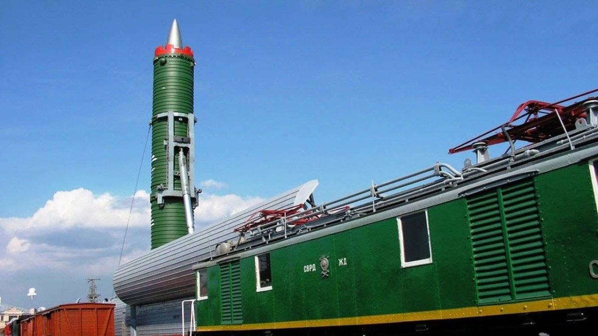 Баргузин комплекс ракетный Железнодорожный