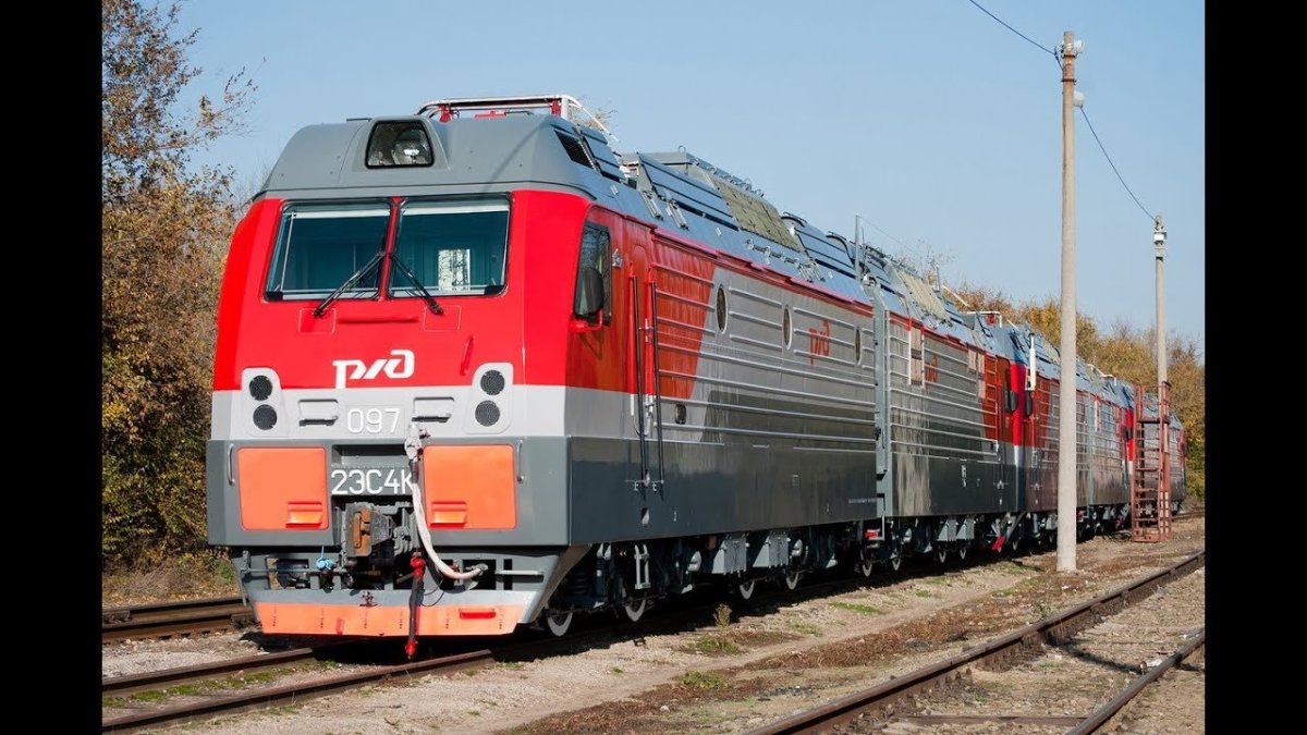 Электровоз 2эс4к Дончак
