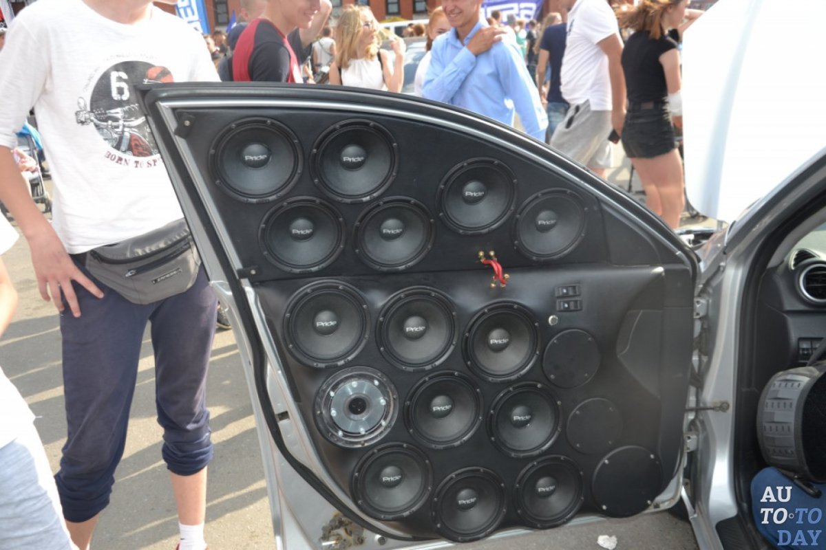 Калитка альфард автозвук