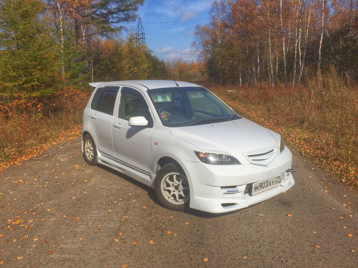 Mazda Demio 2002 обвесы