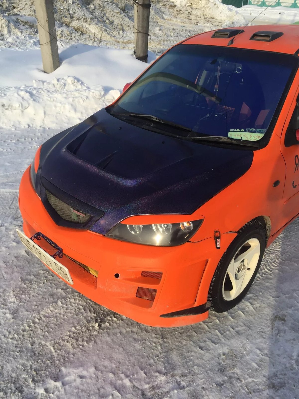 Mazda Demio 2003 обвес