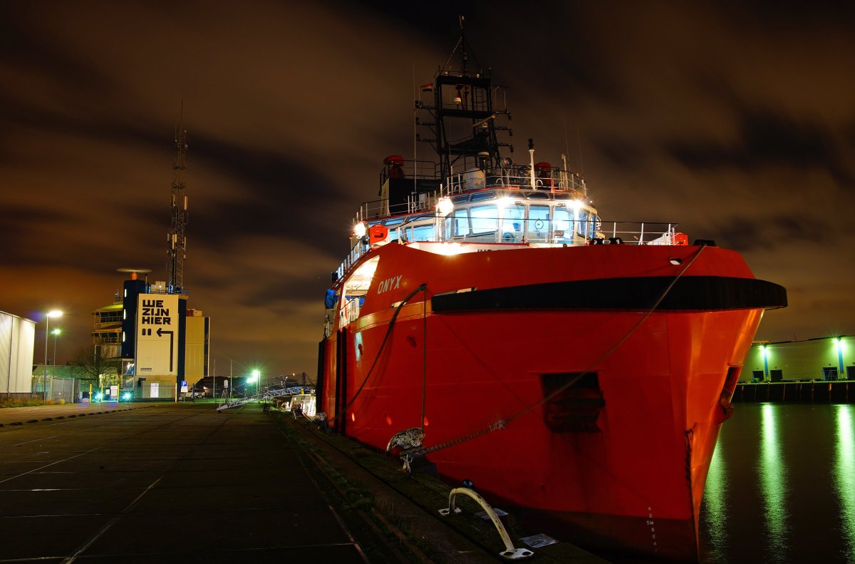 Навигационные огни корабля