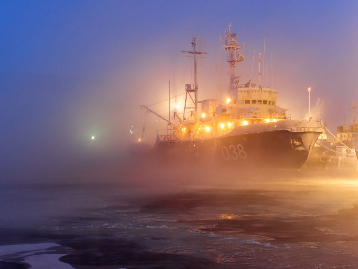 Корабль в тумане