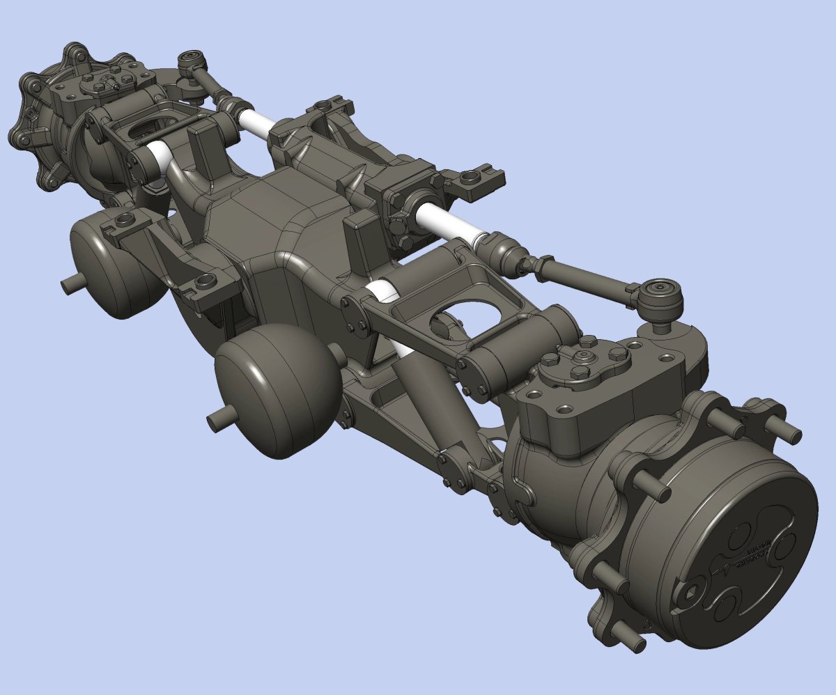 6432 МАЗ передний мост