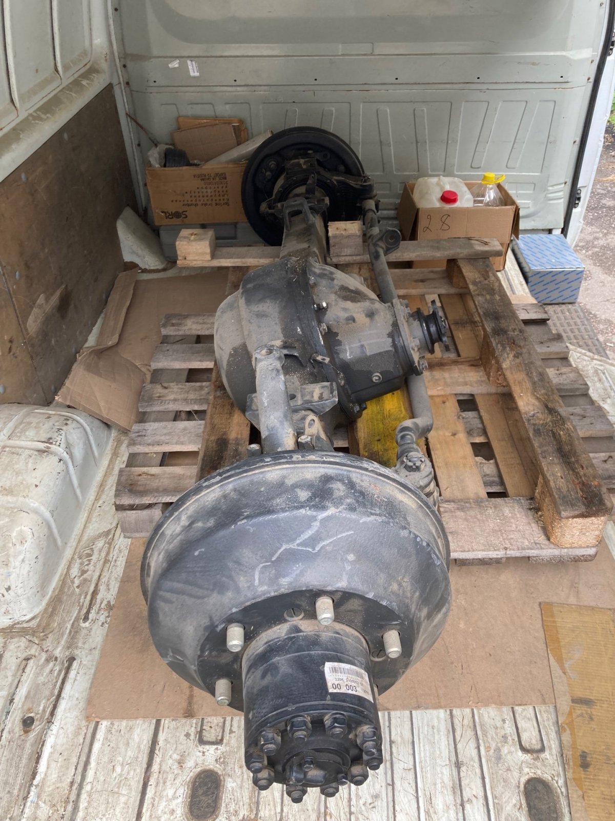 Передний мост ПАЗ 3206