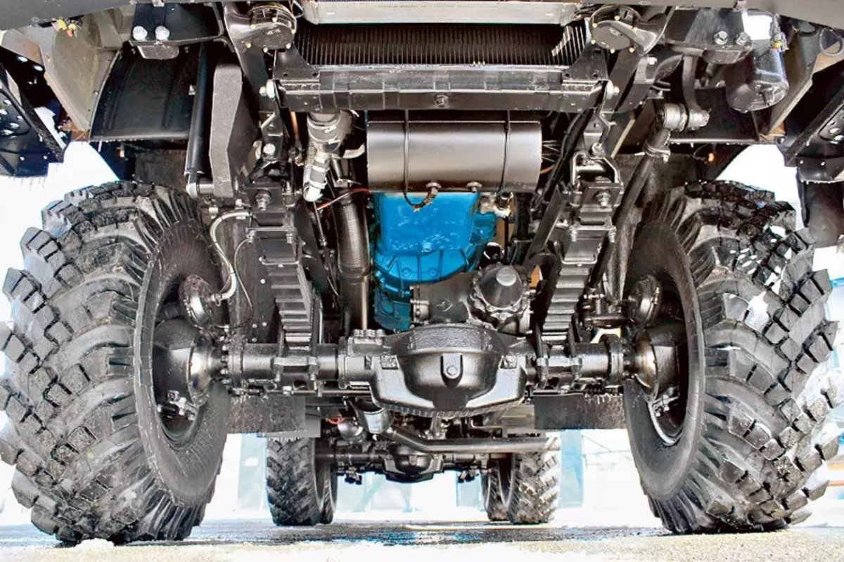 Урал 4320 мосты