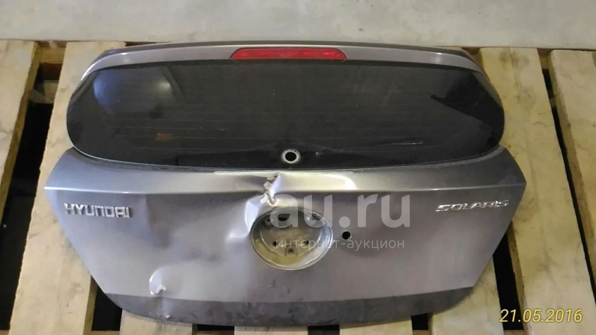 Крышка багажника Hyundai Solaris хэтчбек