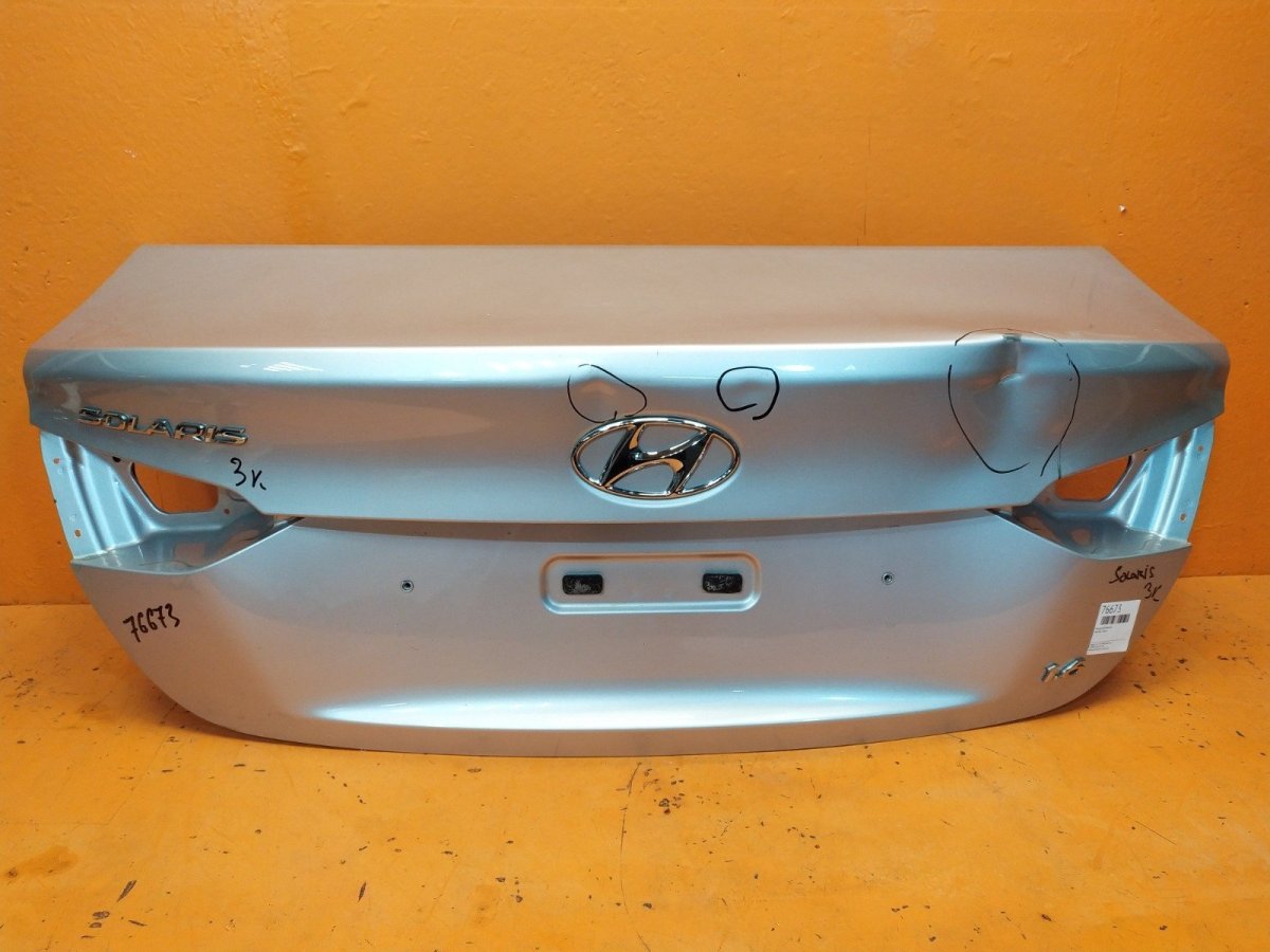 Крышка багажника Хендай Солярис 2016