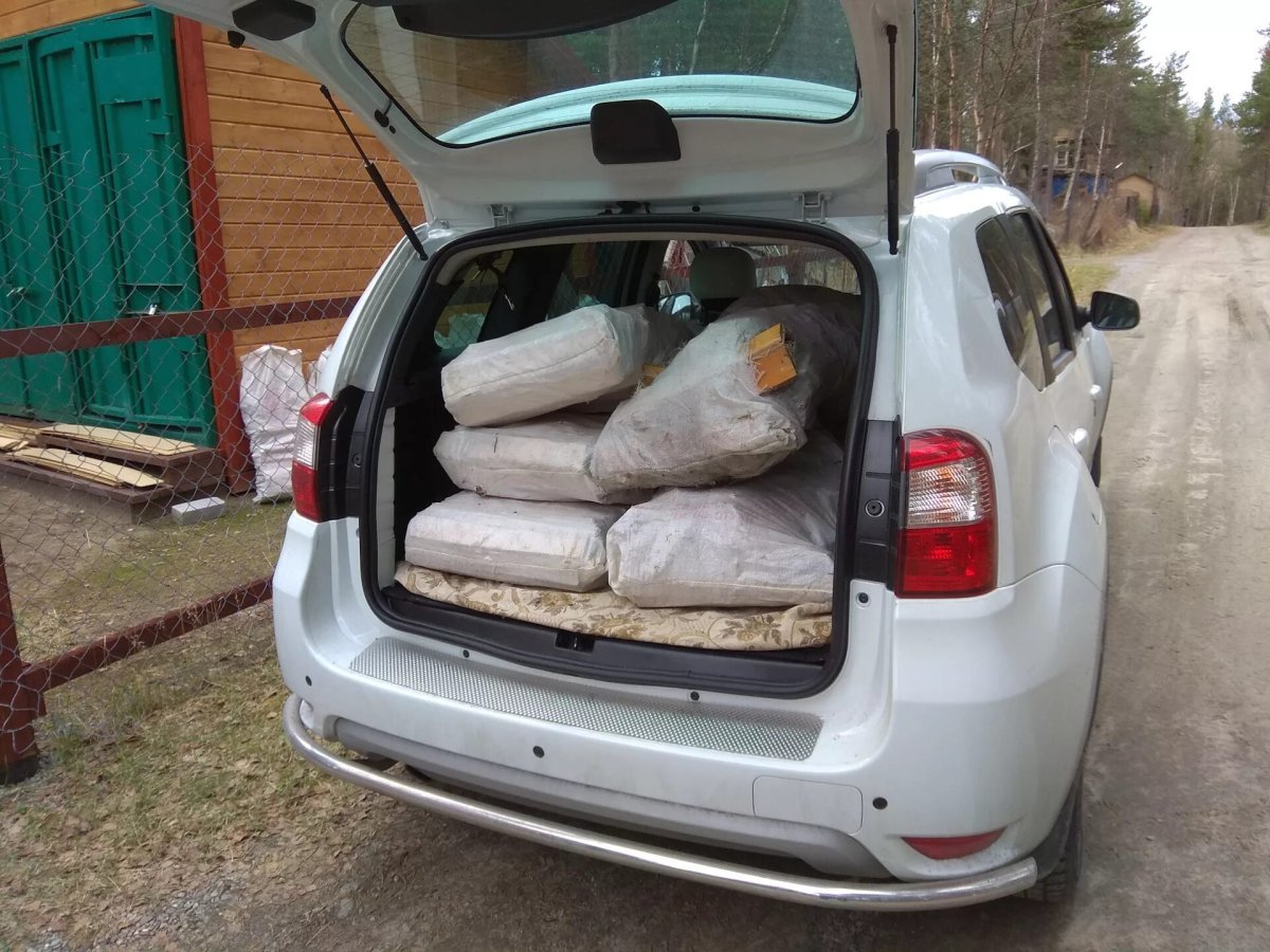 Nissan Terrano 2020 багажник