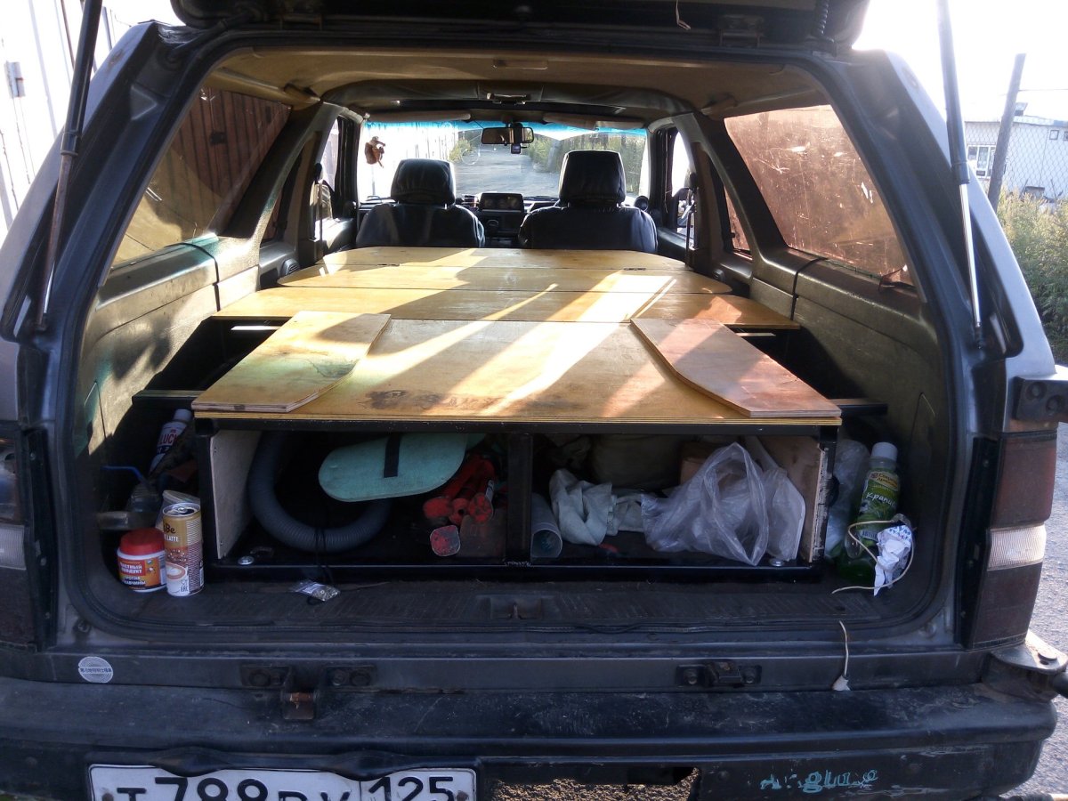 Спальник в Ниссан Террано 2