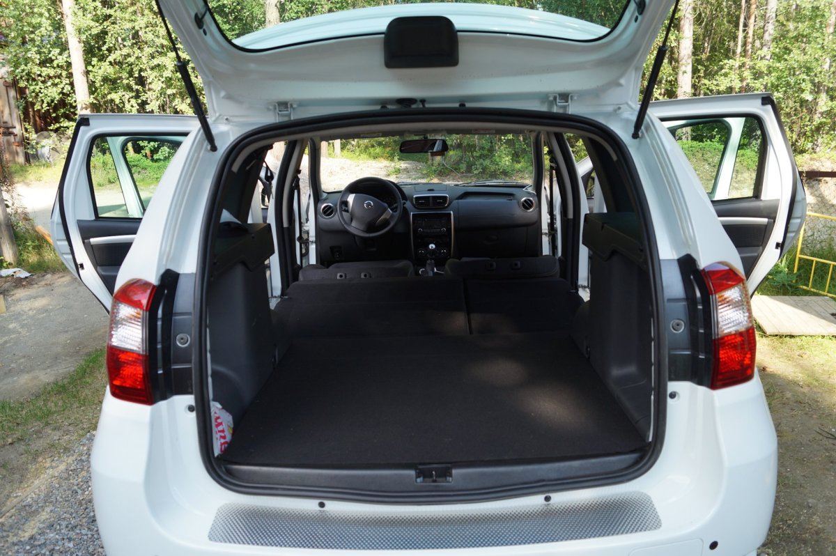 Nissan Terrano 2019 багажник